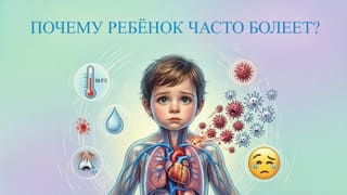 Почему ребёнок часто болеет — обложка курса
